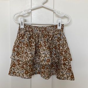 Girls tiered mini skirt size: 2-3 years